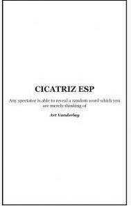 Cicatriz ESP by Art Vanderlay ( Instant Download )