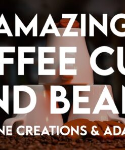 Amazing Coffee Cups and Beans by Adam Wilber ( Instant Download )