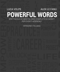Luca Volpe & Alex Le Fanu – POWERFUL WORDS -Full Mentalism Show for Corporate Audience. ( Instant Download )