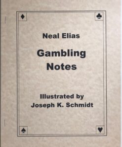 Karl Fulves - Neal Elias Gambling Notes ( Instant Download )