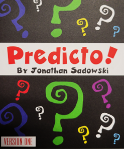 Jonathan Sadowski - Predicto (Super Hero ) ( Instant Download )
