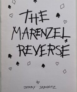 The Marenzel Reverse by Jerry Sadowitz ( Instant Download )
