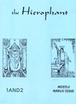 The Hierophant - 1&2 Mostly Marlo Issue by Louis Tannen. ( Instant Download )