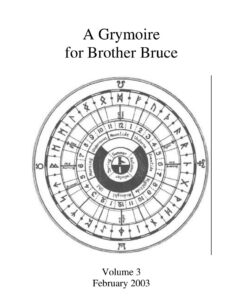 Bruce Barnett - The Grymoire for Brother Bruce Volume 3 ( Instant Download )