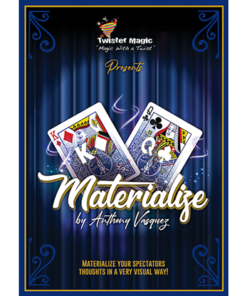 MATERIALIZE by Anthony Vasquez & Twister Magic ( Instant Download )