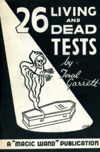 26 Living and Dead Tests by Teral Garrett ( Instant Download )