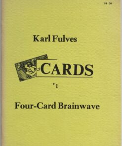 Cards 1 Four Card Brainwave by Karl Fulves. ( Instant Download )