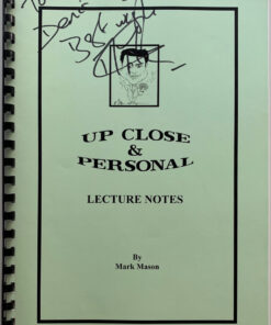 Up Close and Personal by Mark Mason. ( Instant Download )