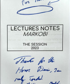 Lecture Notes The Session 2023 by Markobi ( Instant Download )
