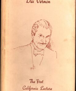 Dai Vernon - The First California Lecture 1976 ( Instant Download )