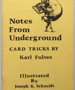 Karl Fulves - Notes from Underground ( Instant Download )