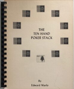 The Ten Hand Poker Stack by Ed Marlo ( Instant Download )