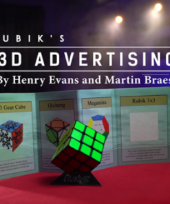 Henry Evans & Martin Braessas – Rubik’s Cube 3D Advertising (Explanation video only) ( Instant Download )