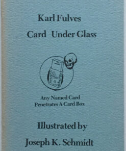 Karl Fulves - Card Under Glass ( Instant Download )