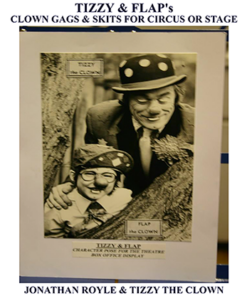 Tizzy & Flap's Clown Gags & Skits for Circus or Stage by Jonathan Royle and Tizzy The Clown ( Instant Download )