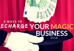 6 Ways to Recharge Your Magic Business by Conjuror Community. ( Instant Download )