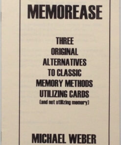 Memorease by Michael Weber. ( Instant Download )