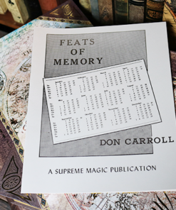 Feats of Memory by Don Carroll ( Instant Download )