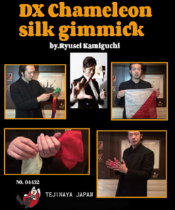 DX Chameleon Silk Gimmick by Ryusei Kamiguchi & Tejinaya Magic. ( Instant Download )