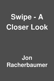 Swipe Premiere Issue by Jon Racherbaumer ( Instant Download )