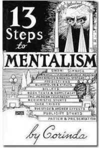 13 Steps to Mentalism by Tony Corinda ( Instant Download )