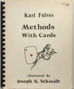 Methods with Cards — Part 1 by Karl Fulves ( Instant Download )
