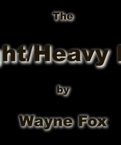 Light and Heavy Pen by Wayne Fox. ( Instant Download )