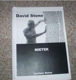 Mietek Lecture Notes by David Stone ( Instant Download )
