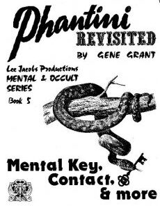 Phantini Revisited by Gene Grant ( Instant Download )