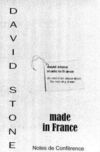 Made In France by David Stone ( Instant Download )