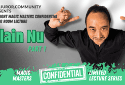 Magic Masters Confidential: Alain Nu ( Part 1 , Instant Download )
