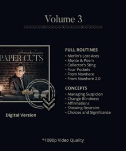 Armando Lucero – Paper Cuts Vol. 3 ( Instant Download )