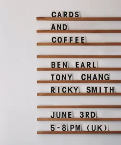 Cards & Coffee by Benjamin Earl, Tony Chang and Ricky Smith ( Instant Download )