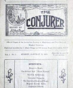 The Conjurer by J Albert Briggs. ( Instant Download )