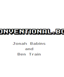 Unconventional Book by Jonah Babins and Ben Train ( Instant Download )