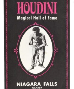 Houdini Magical Hall Of Fame Booklet by Niagara Falls ( Instant Download )