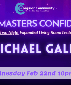Magic Masters Confidential: Michael Gallo Living Room Lecture Part 1 of 2. ( Instant Download )