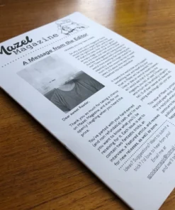 Back Issues by Spooky Nyman (Mazel Magazine Vol 1 - Issue 1 , Instant Download )