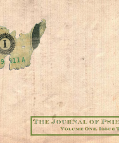 The Journal of Psience by Michael Weber ( Vol 1 – Issue 3 ) ( Instant Download )