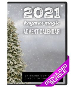Magic Advent Calendar 2021 - 24 exclusive tricks from Liam Montier. ( Instant Download )