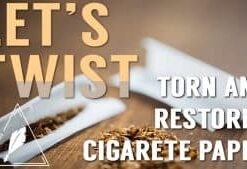 Let’s Twist: Torn and Restored Cigarette Paper by Conjuror Community. ( Instant Download )
