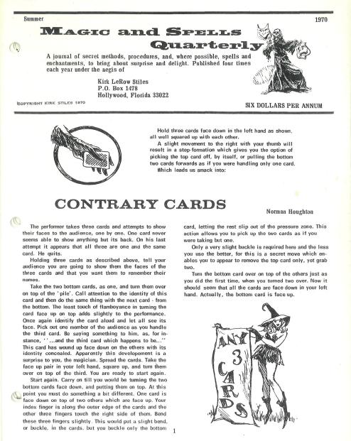 MagicSpellsQuarterly