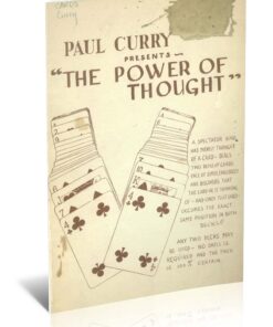 The Power of Thought by Paul Curry ( Instant Download )