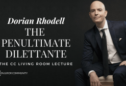 Dorian Rhodell - The Penultimate Dilettante - Living Room Lecture. ( Instant Download )