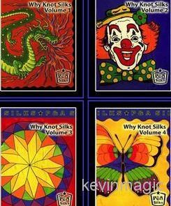 Why Knot Silks by Peter White ( 4 DVD ) ( Instant Download )