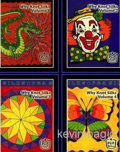 Peter-White-Why-Knot-Silks1-4-no-gimmicksmagic-trick-free-shipping