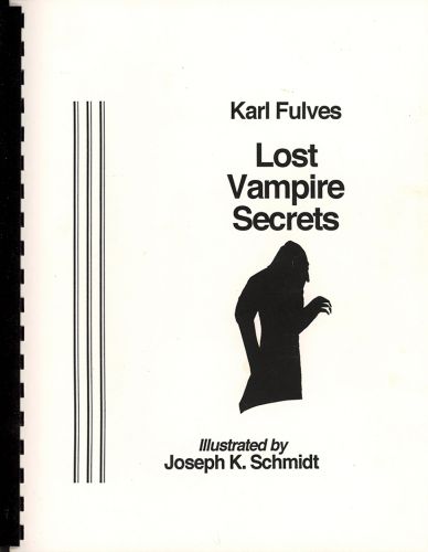 RB9212-1 Lost Vampire Secrets by Karl Fulves ( Instant Download )
