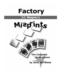 Factory Misprints by JC Wagner & Jamy Ian Swiss ( Instant Download )