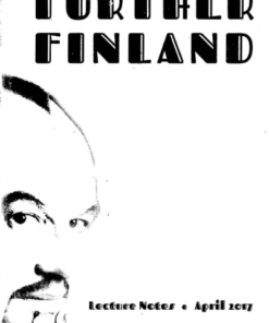 Further Finland by Max Maven ( Lecture Notes April 2017 ). ( Instant Download )