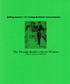 The Thought Reader's Secret Weapon (TRSW) by Christopher Matthewson ( Instant Download )
